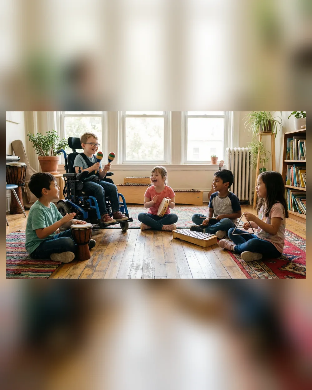Photo des ateliers musicaux L'Instant Vibrant