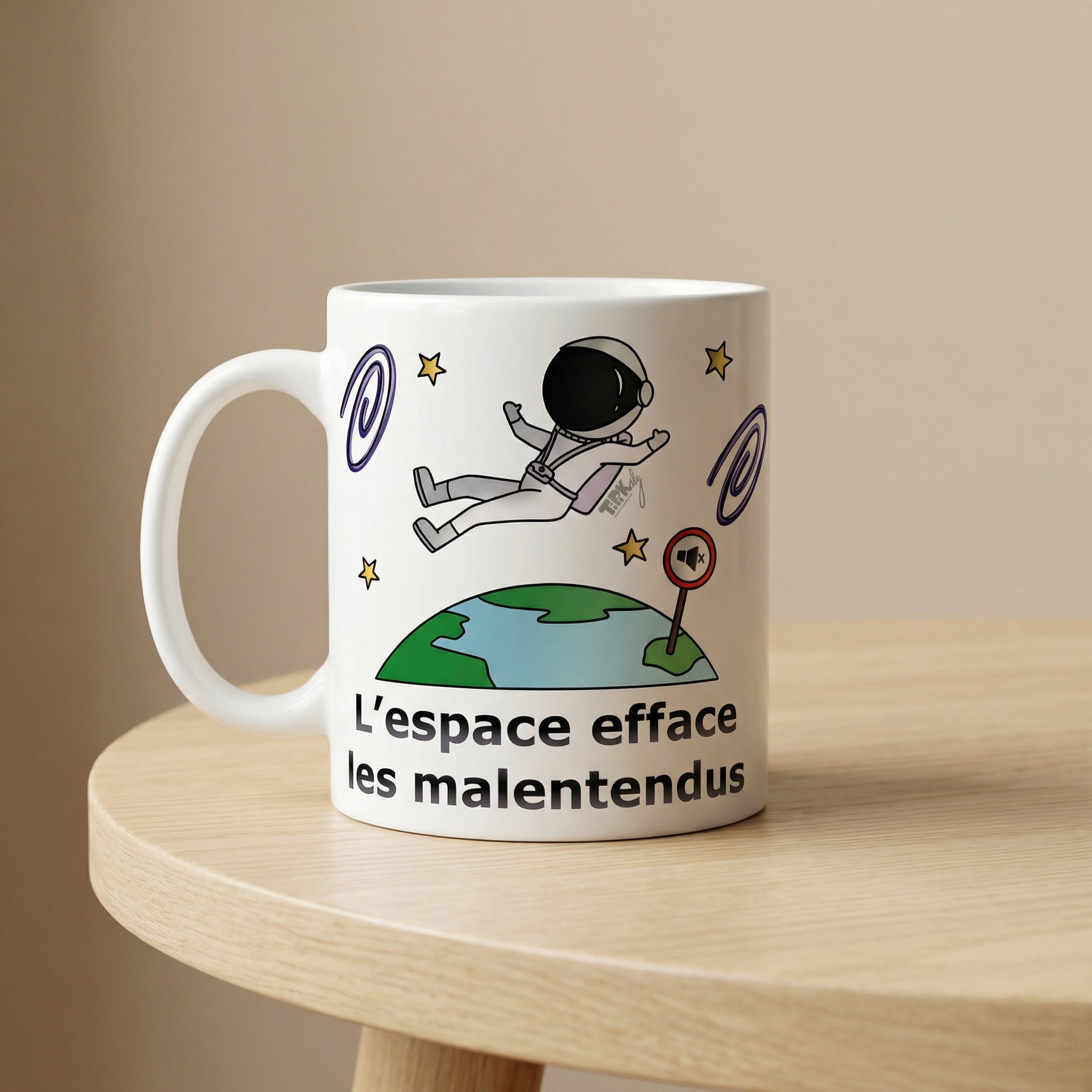 L'espace efface les malentendus